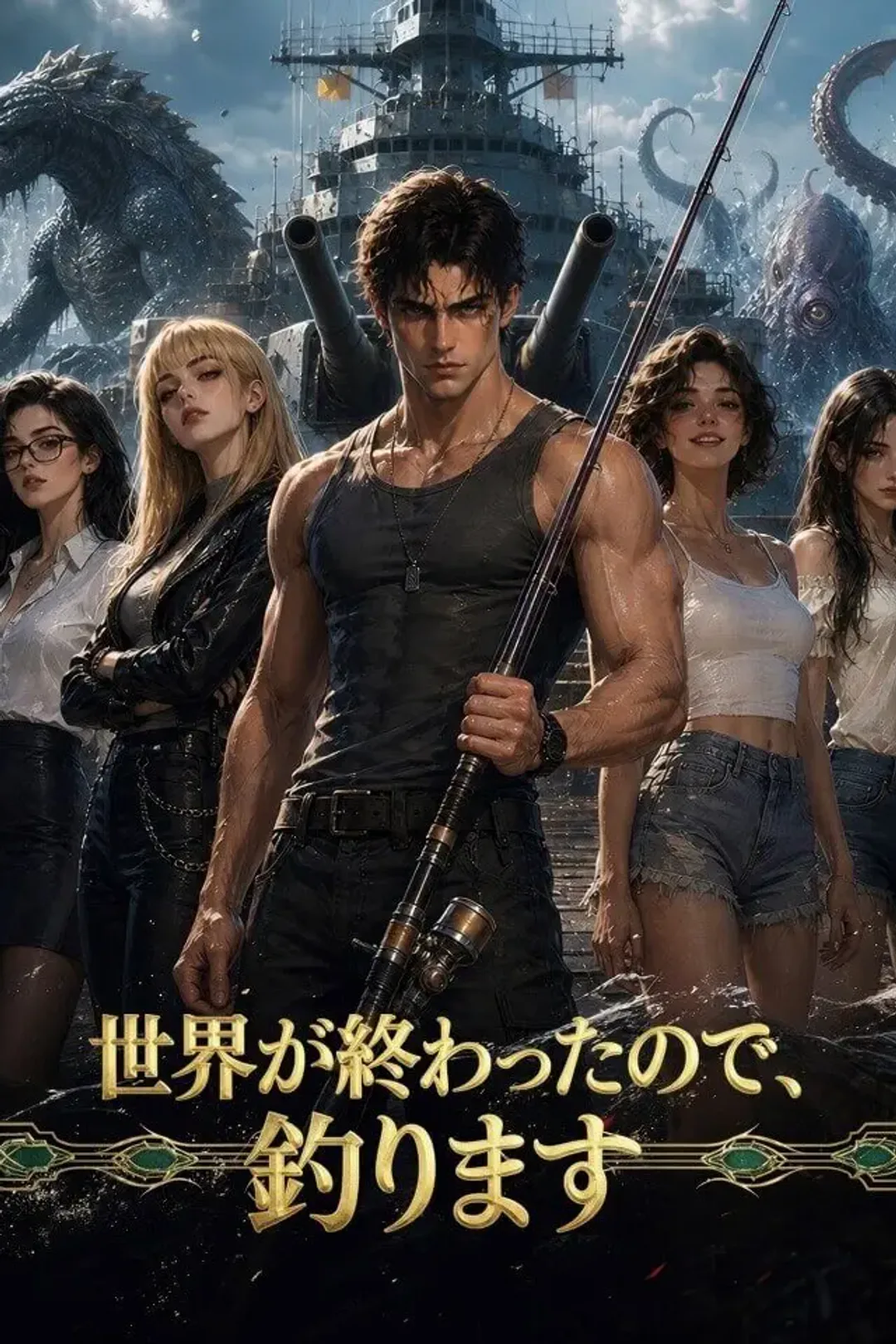 世界が終わったので、釣ります。のポスター