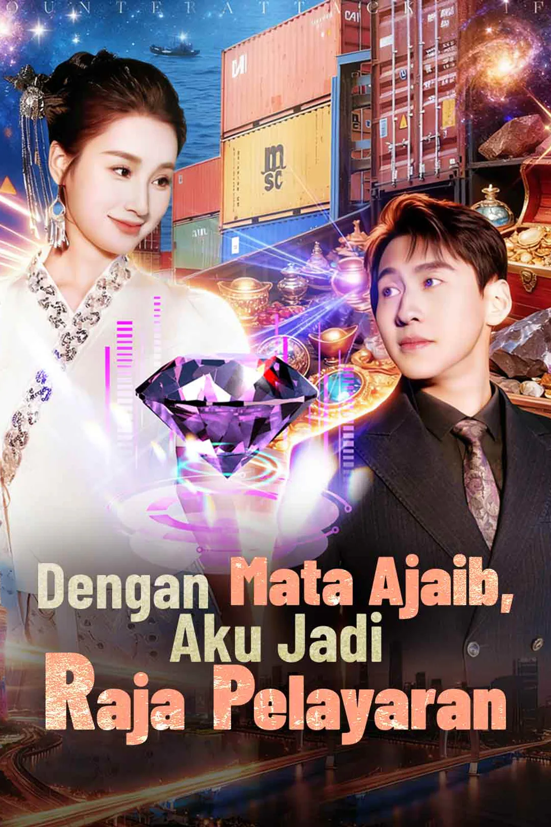 Poster Dengan Mata Ajaib, Aku Jadi Raja Pelayaran