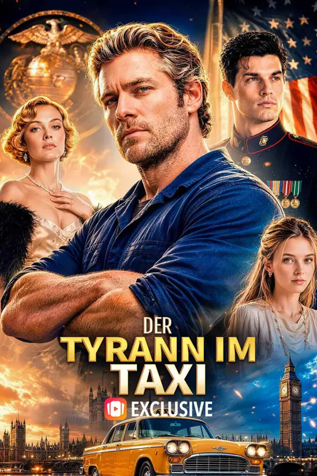 Poster von Der Tyrann im Taxi