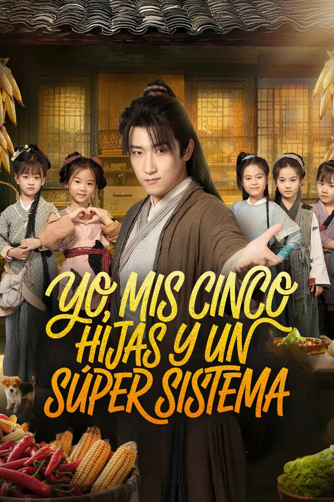 Póster de Yo, mis cinco hijas y un súper sistema