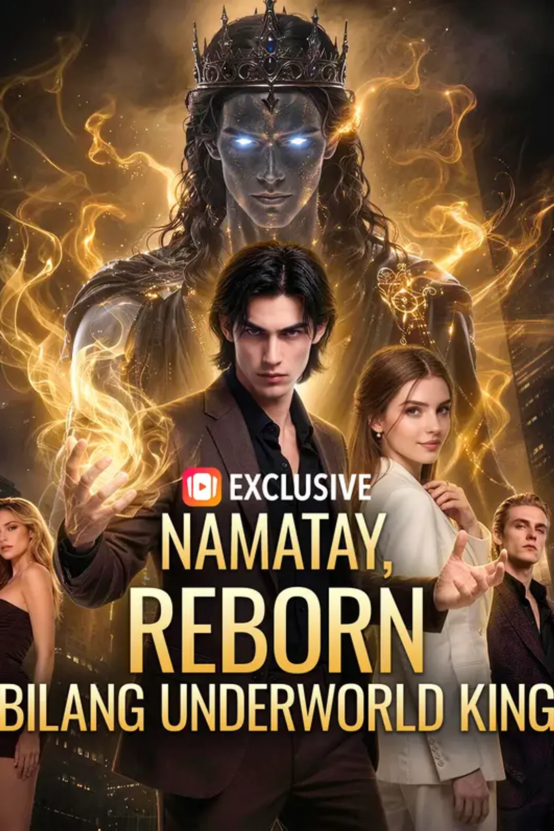 Poster ng Namatay, Reborn bilang Underworld King