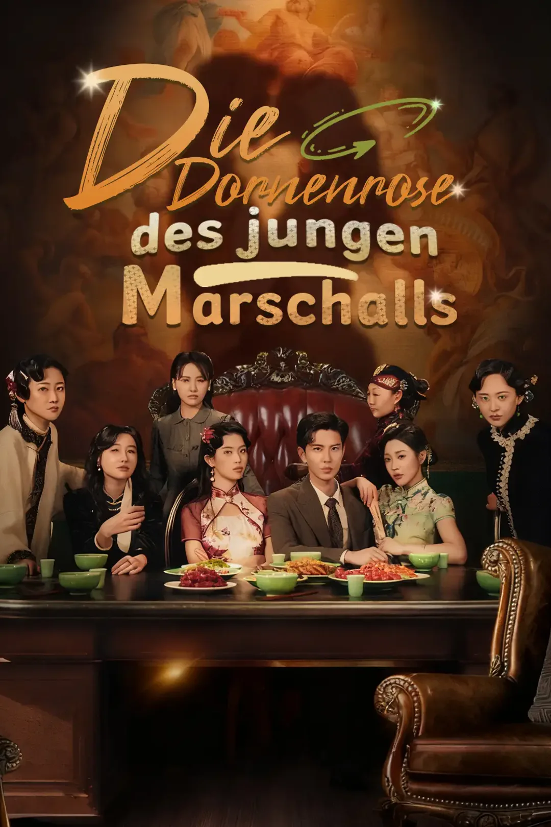 Poster von Die Dornenrose des jungen Marschalls