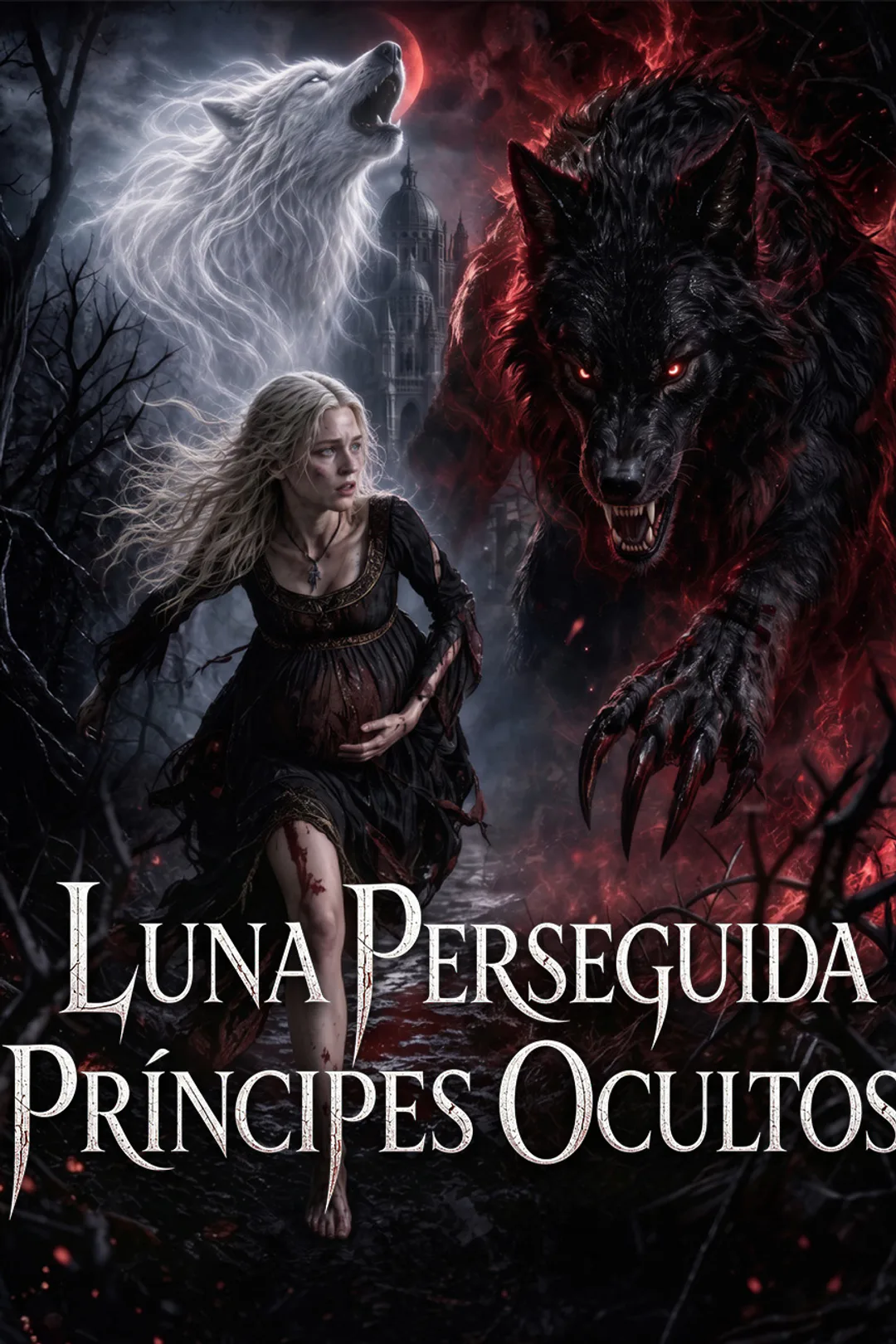 Póster de Luna perseguida, príncipes ocultos