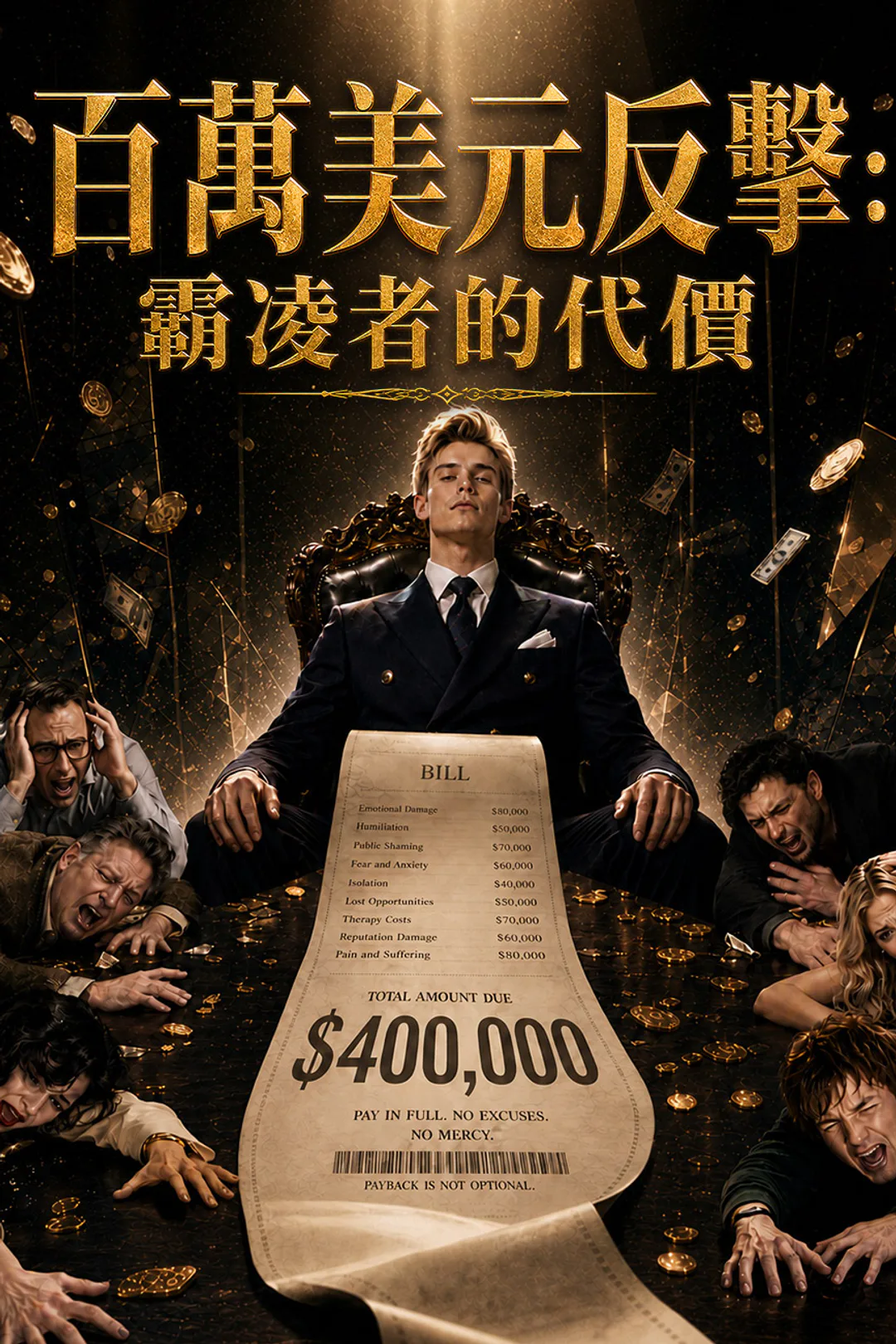 《百萬美元反擊:霸凌者的代價》海報