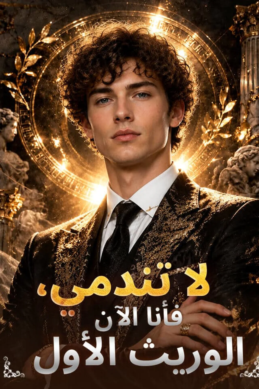 ملصق مسلسل «‫لا تندمي، فأنا الآن الوريث الأول‬‬»