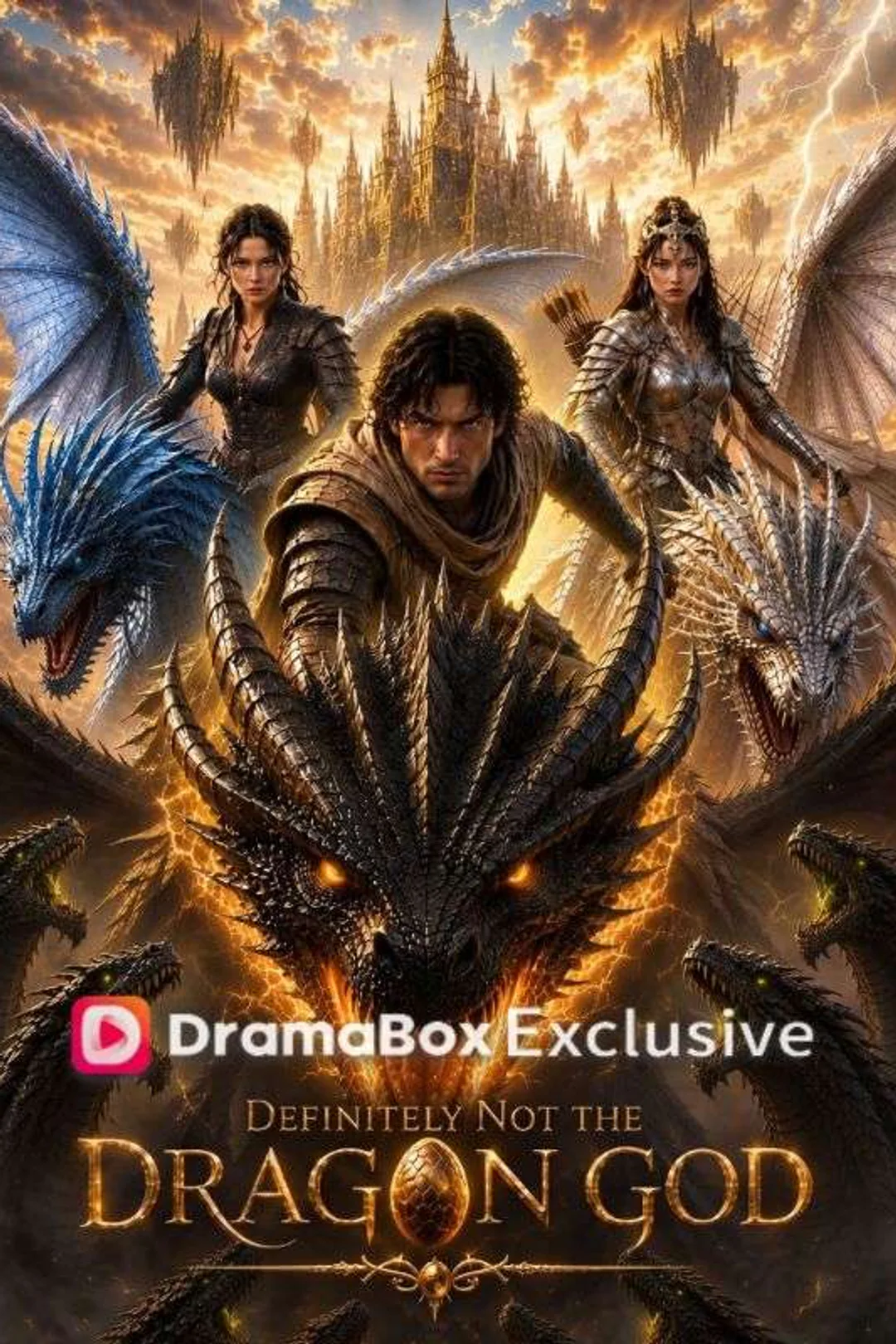 Definitely Not The Dragon God poster