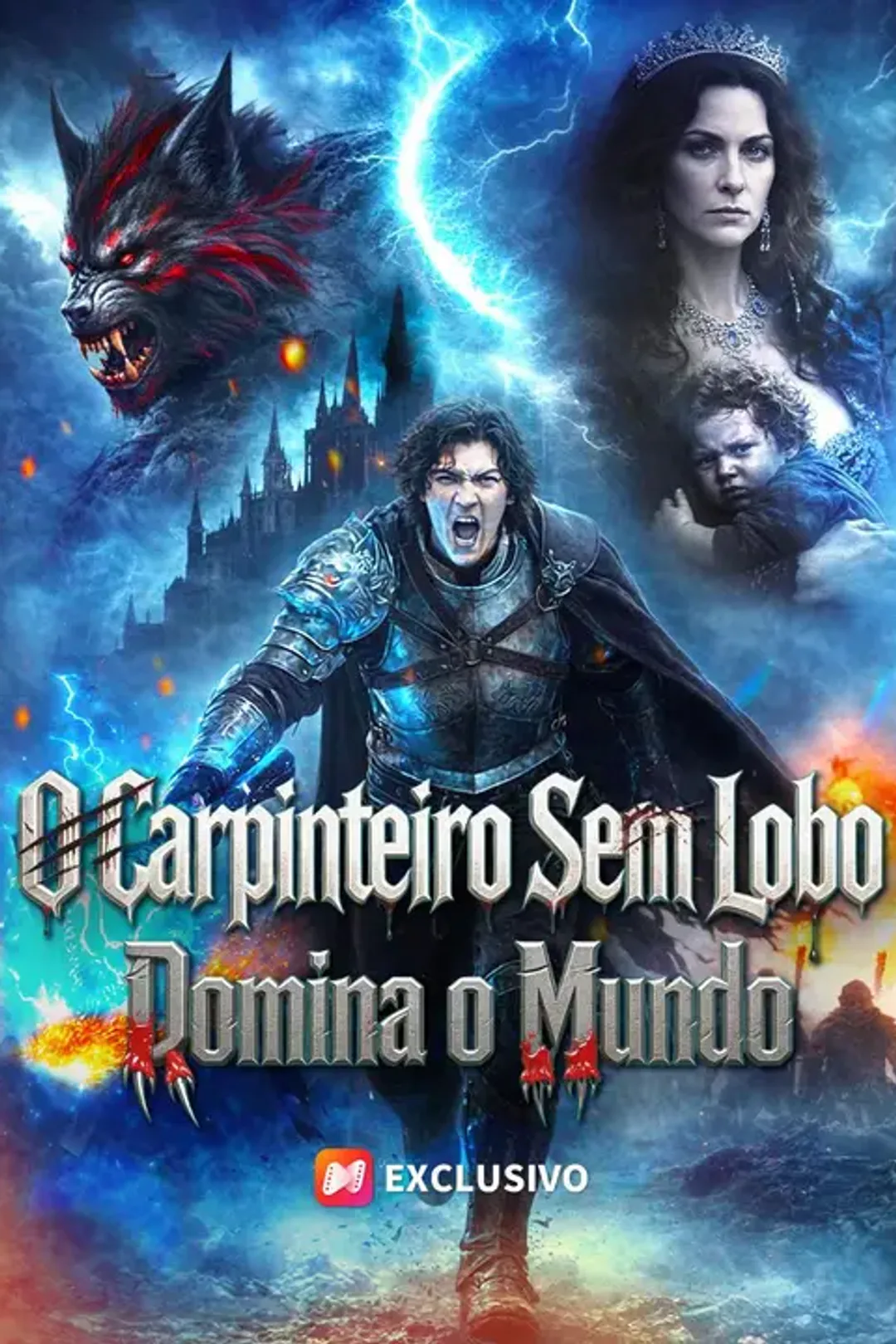 Pôster de O Carpinteiro Sem Lobo Domina o Mundo