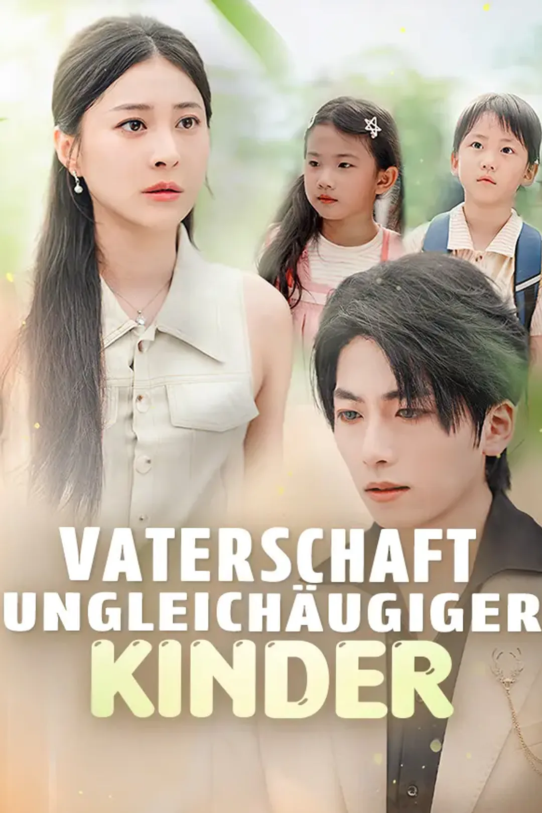 Poster von Vaterschaft ungleichäugiger Kinder