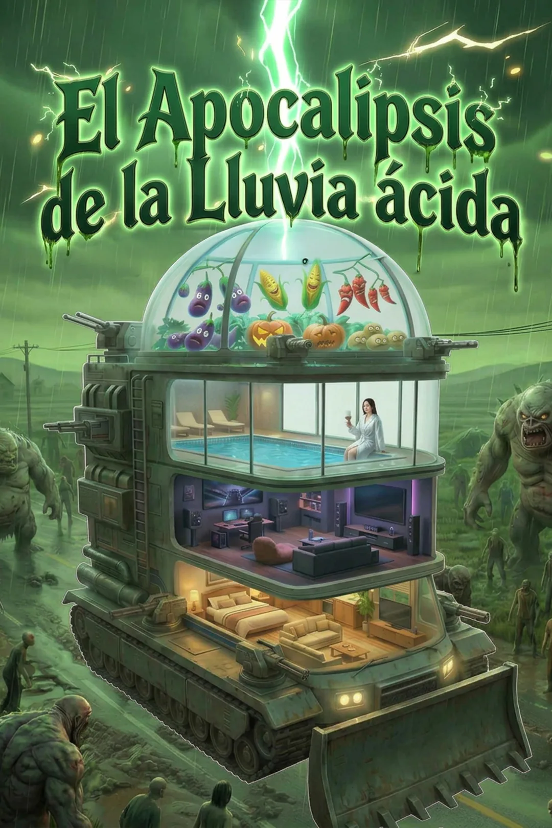 Póster de El apocalipsis de la lluvia ácida