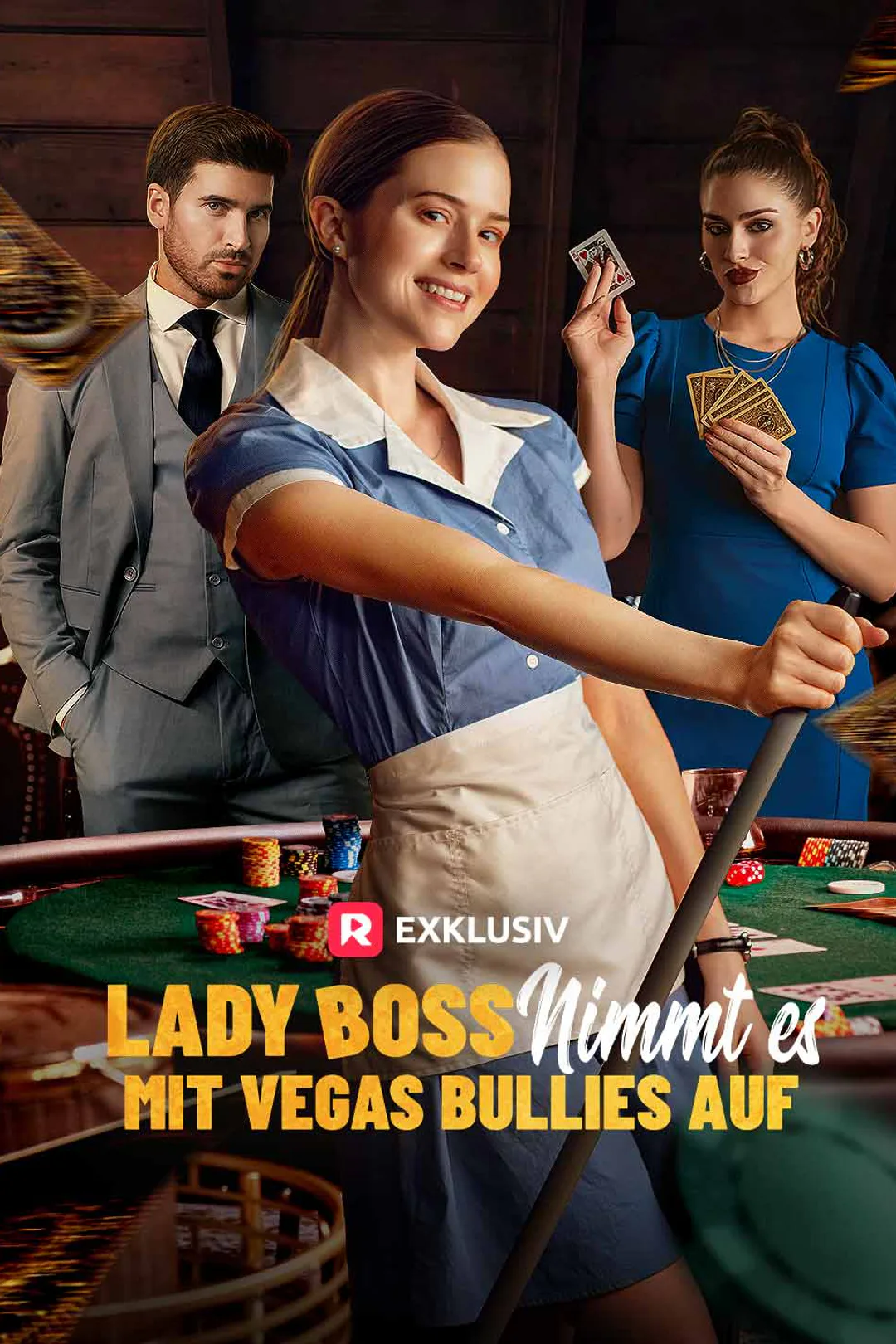 Poster von Lady Boss nimmt es mit Vegas Bullies auf