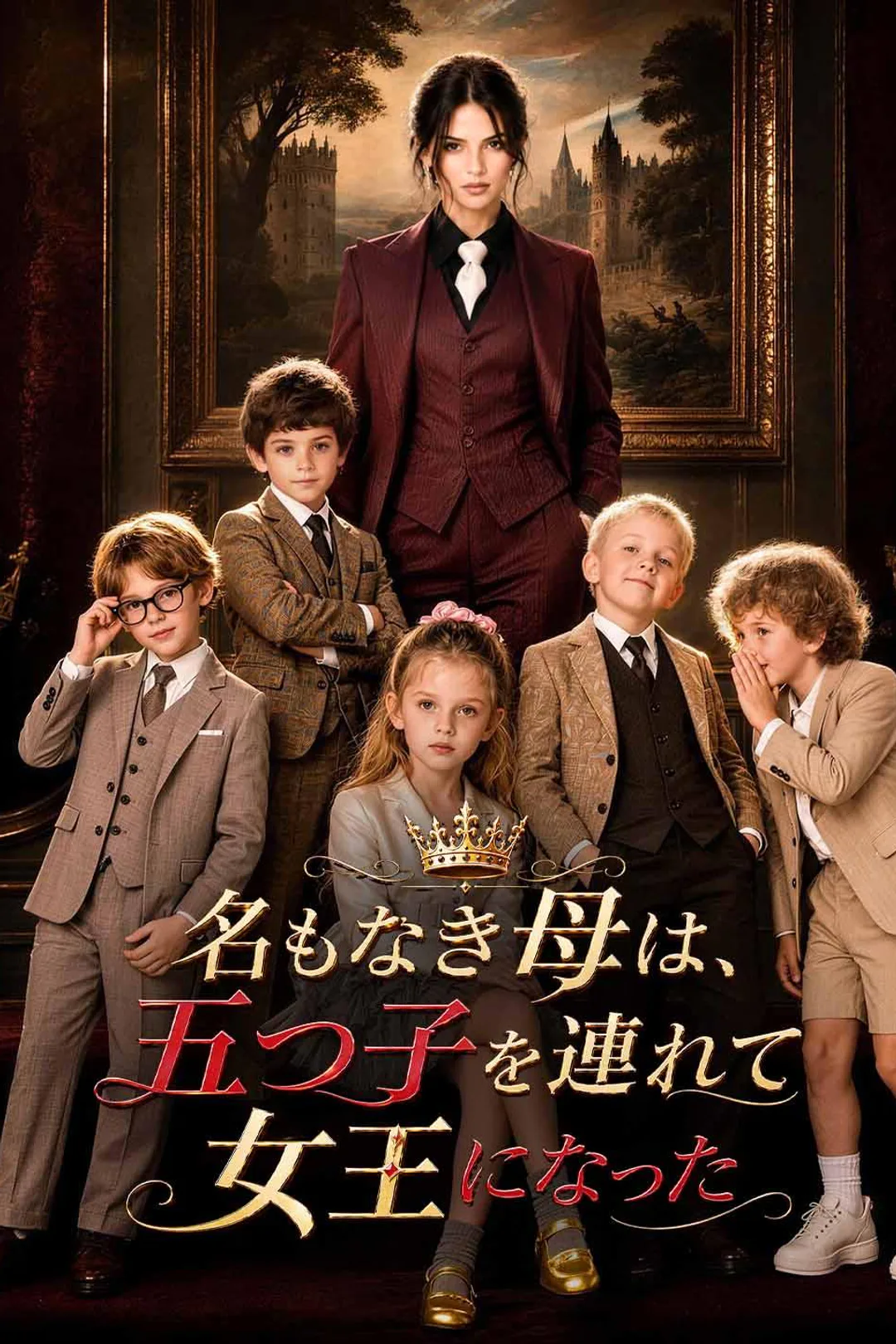 名もなき母は、五つ子を連れて女王になったのポスター