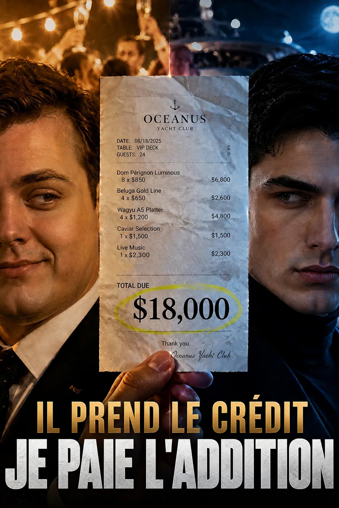 Affiche de Il prend le crédit, je paie l'addition(doublage)