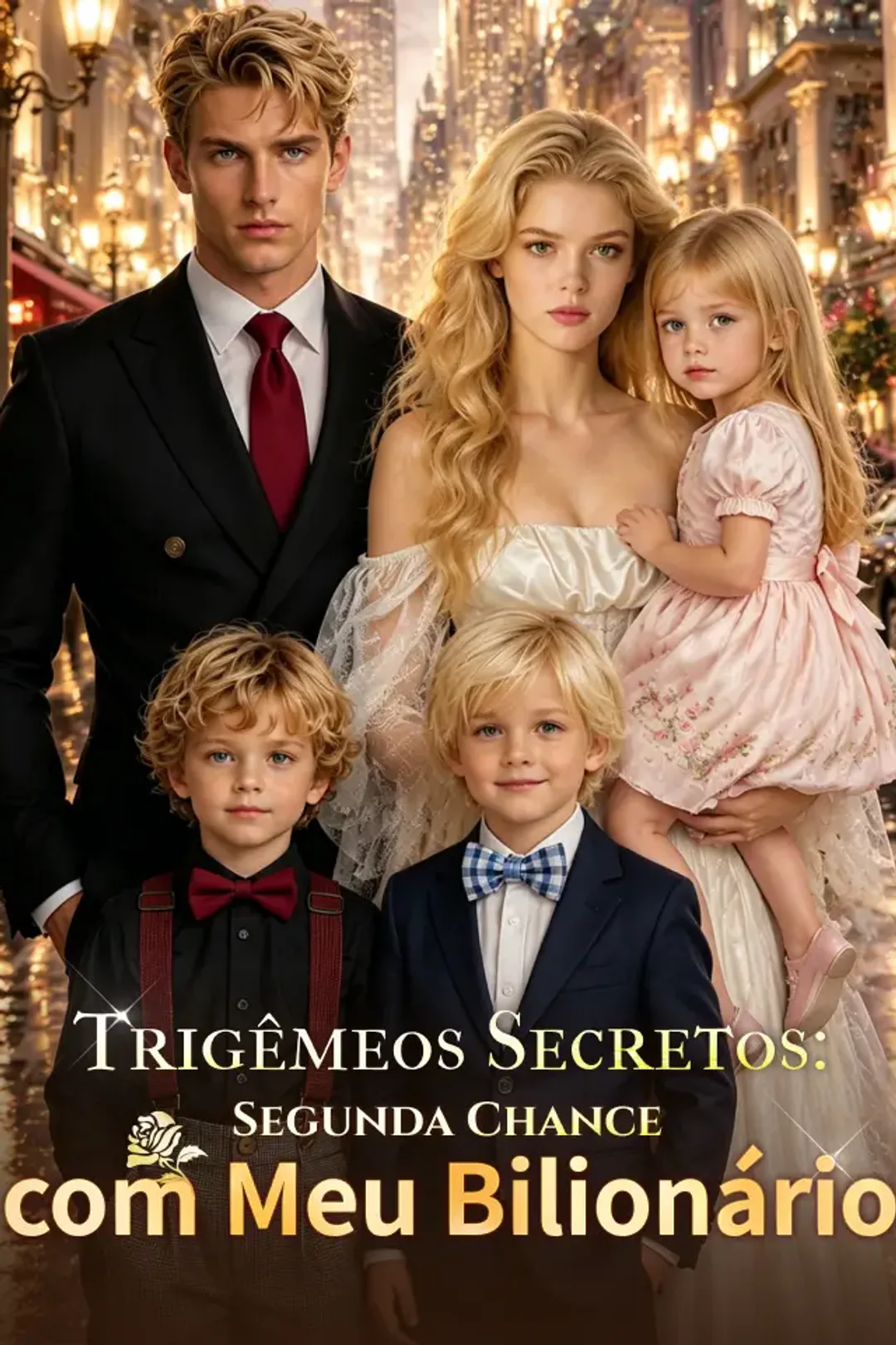 Pôster de Trigêmeos Secretos: Segunda Chance com Meu Bilionário