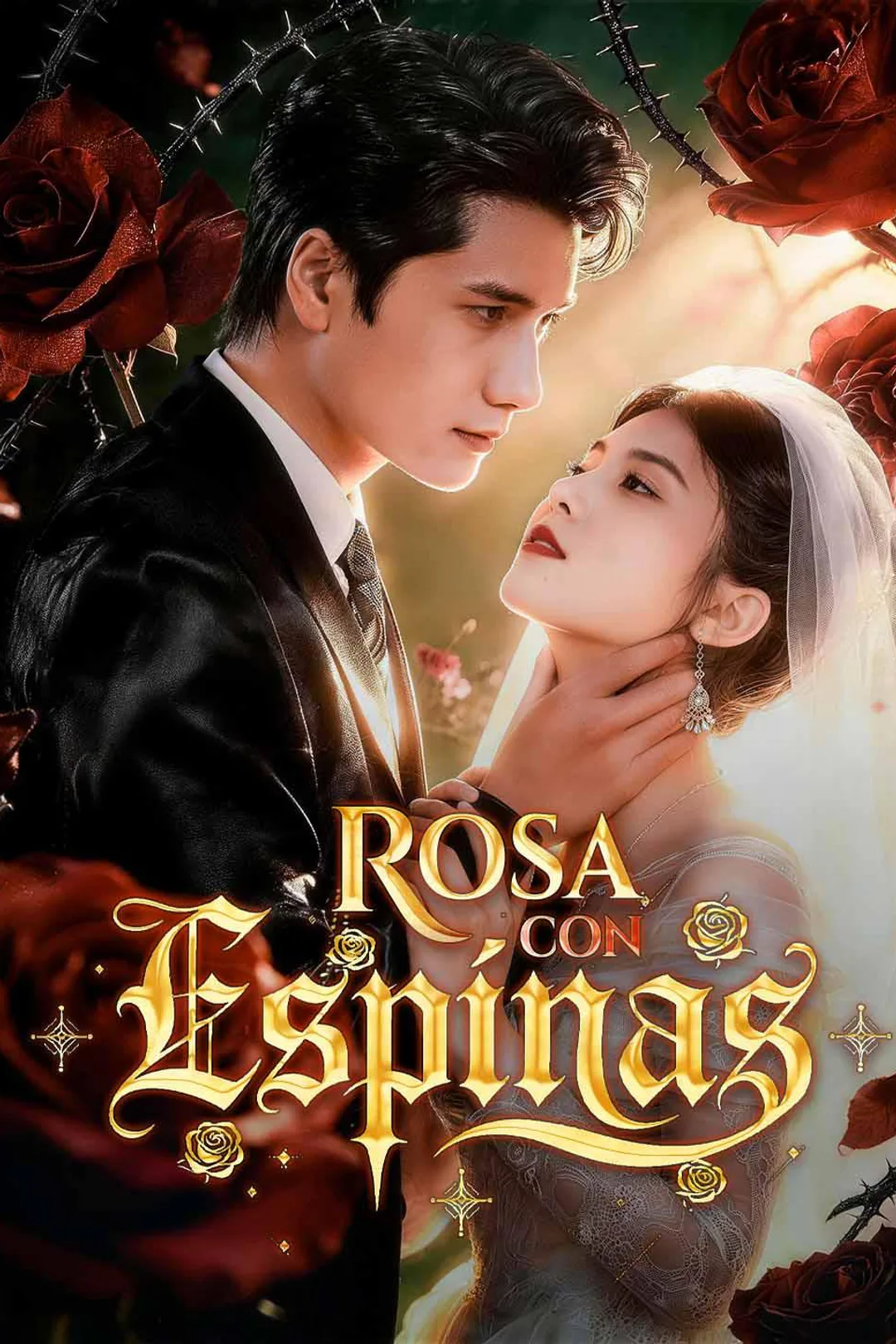 Póster de Rosa con Espinas