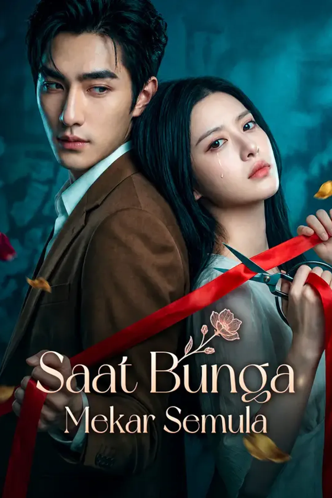 Poster Saat Bunga Mekar Semula