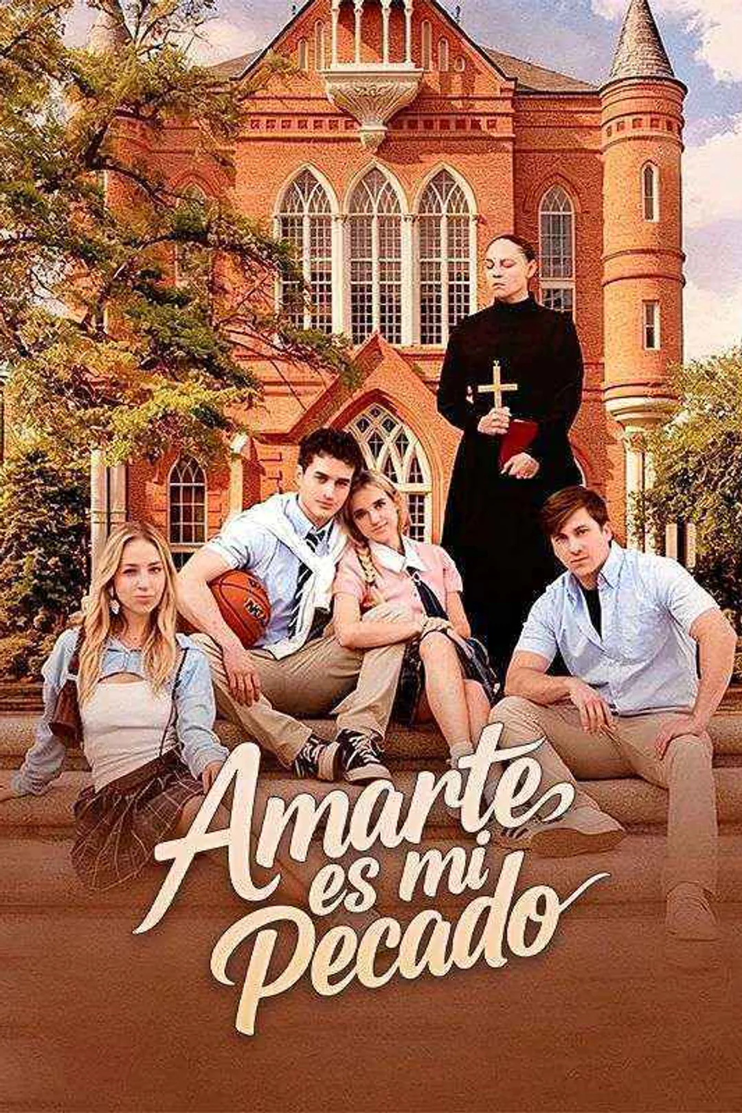 Póster de Amarte es mi pecado