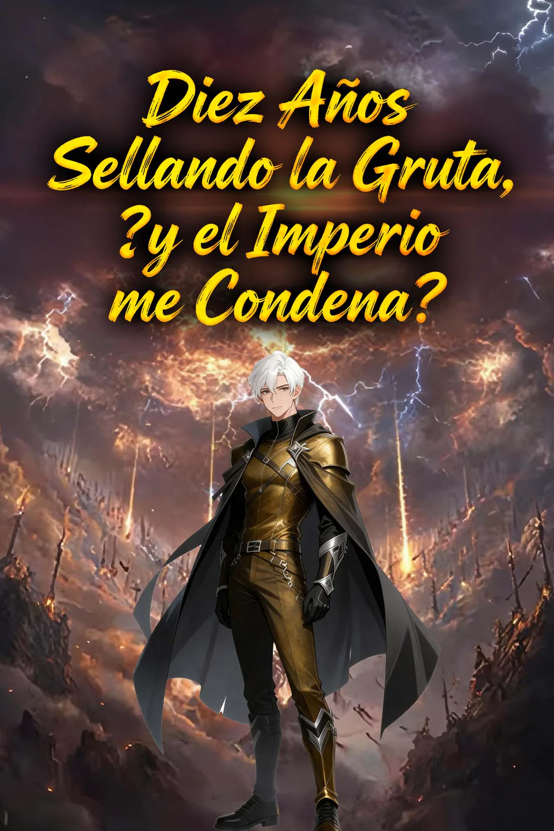 Póster de Diez Años Sellando la Gruta, ¿y el Imperio me Condena?