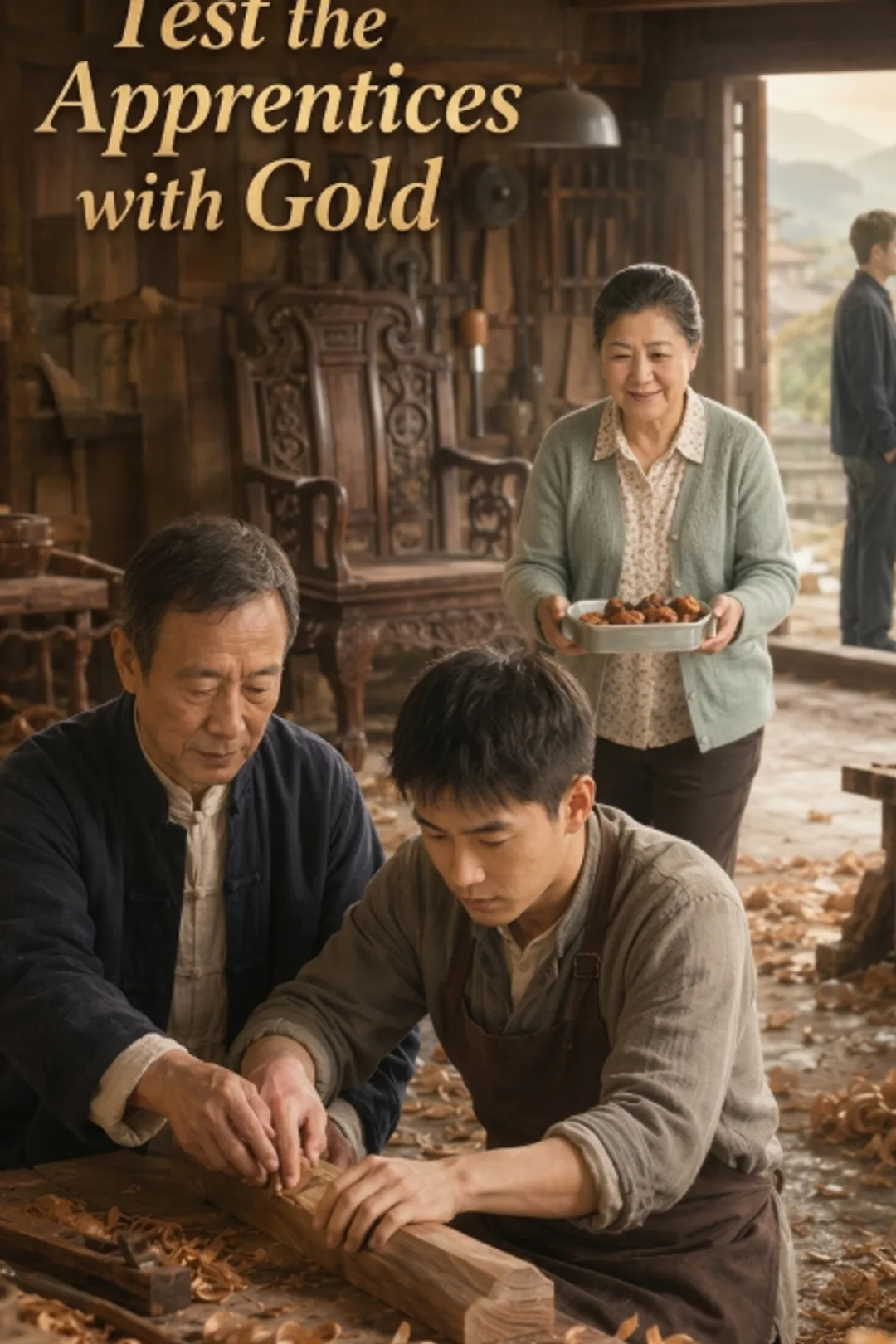 Test the Apprentices with Gold poster