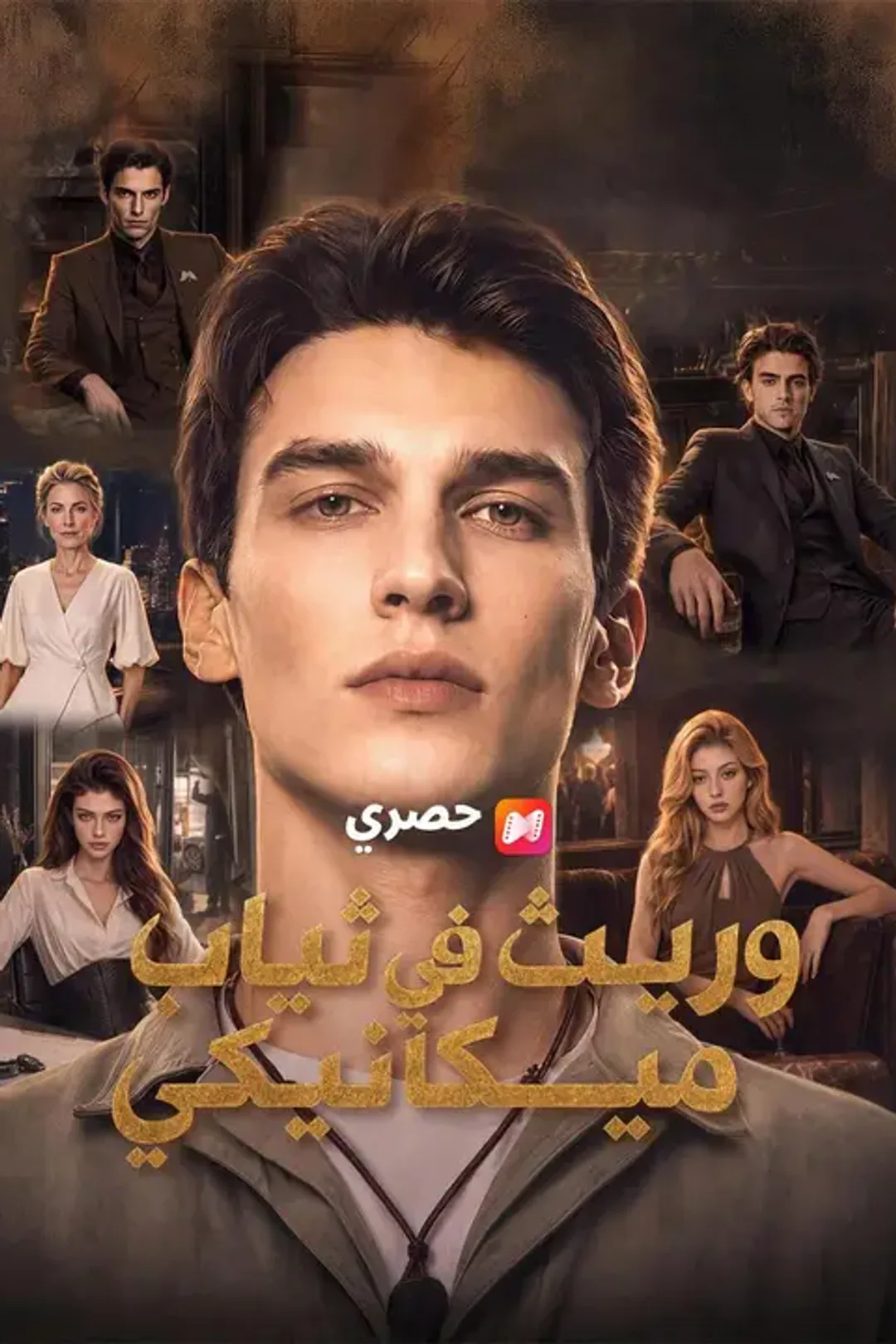 ملصق مسلسل «وريث في ثياب ميكانيكي»