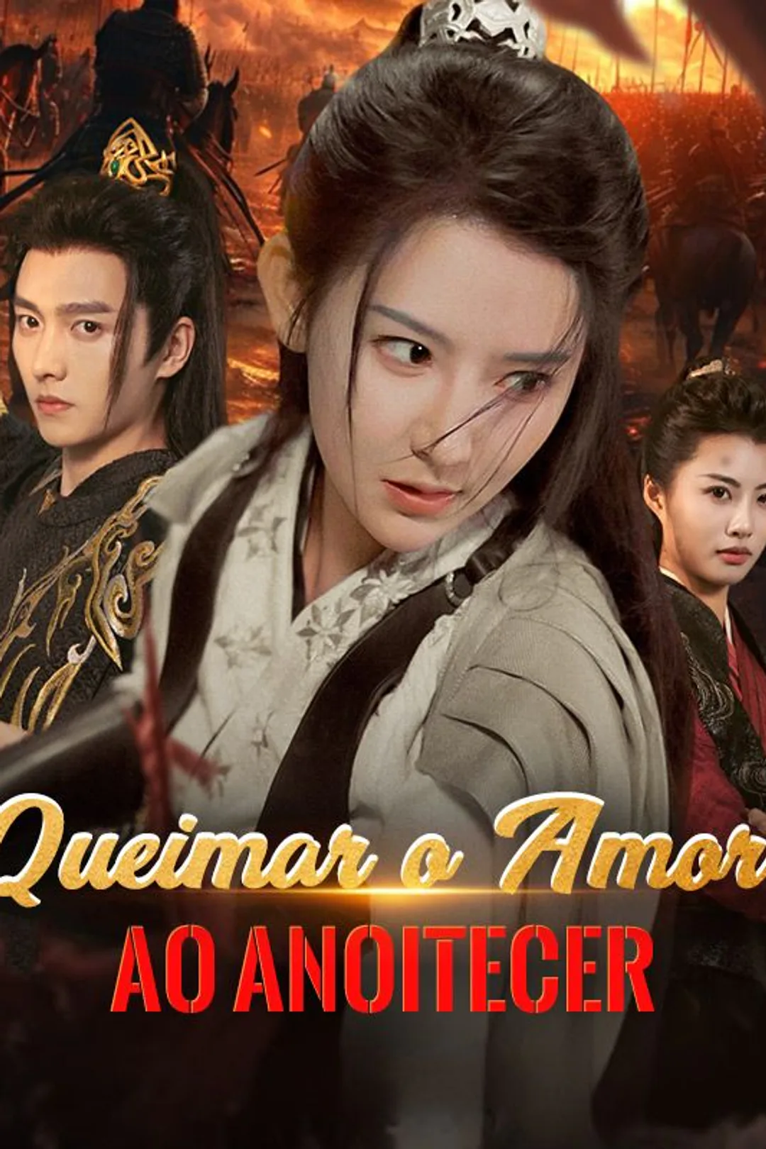Pôster de Queimar o Amor ao Anoitecer