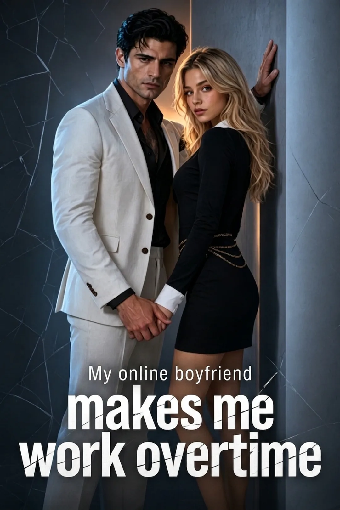 My online boyfriend makes me work overtime poster