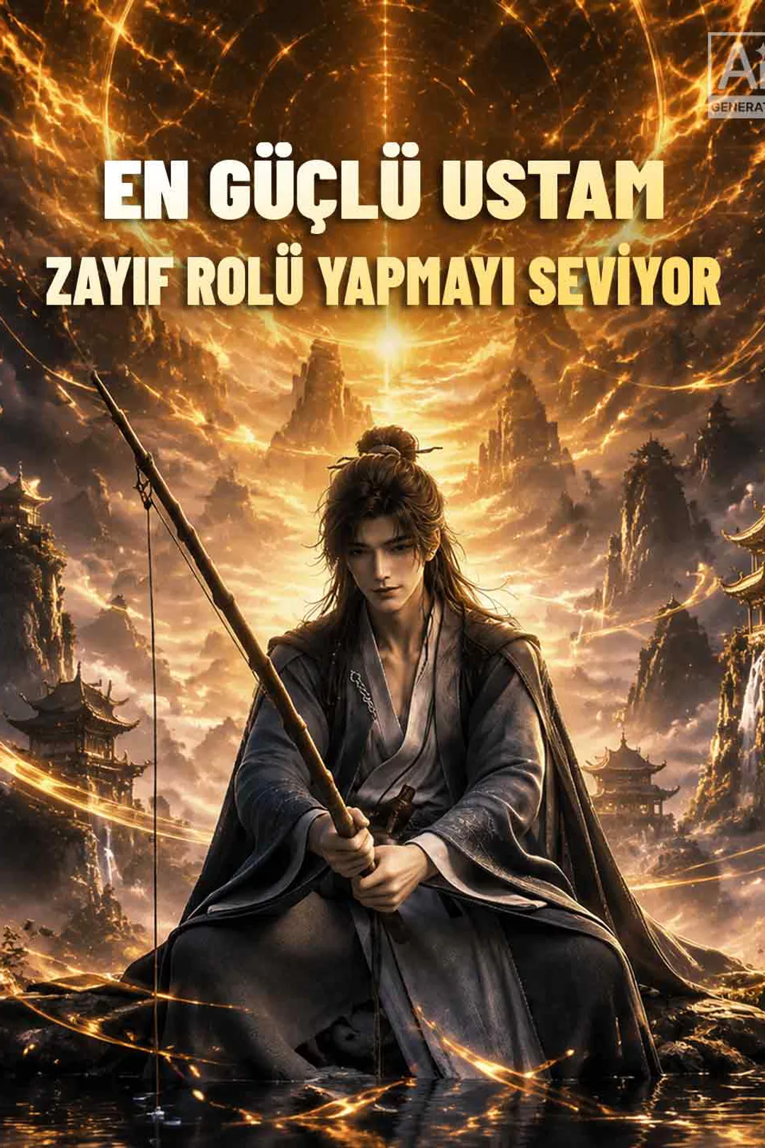 En Güçlü Ustam Zayıf Rolü Yapmayı Seviyor afişi