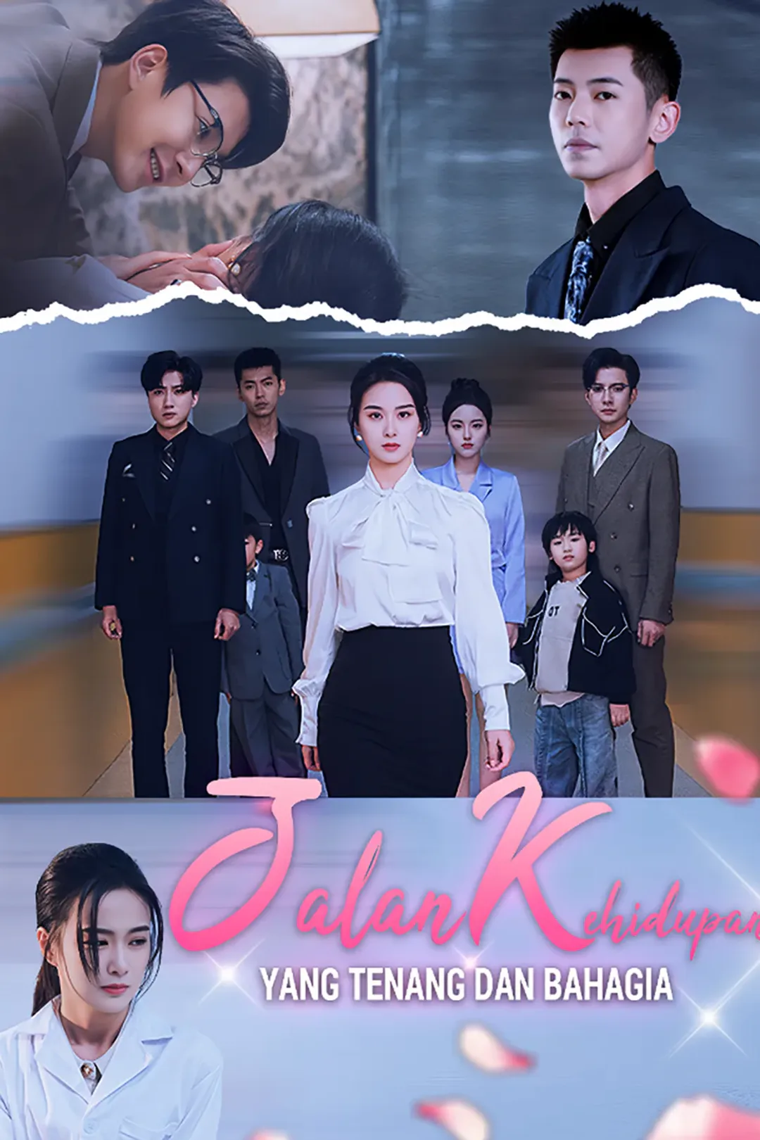 Poster Jalan Kehidupan yang Tenang dan Bahagia