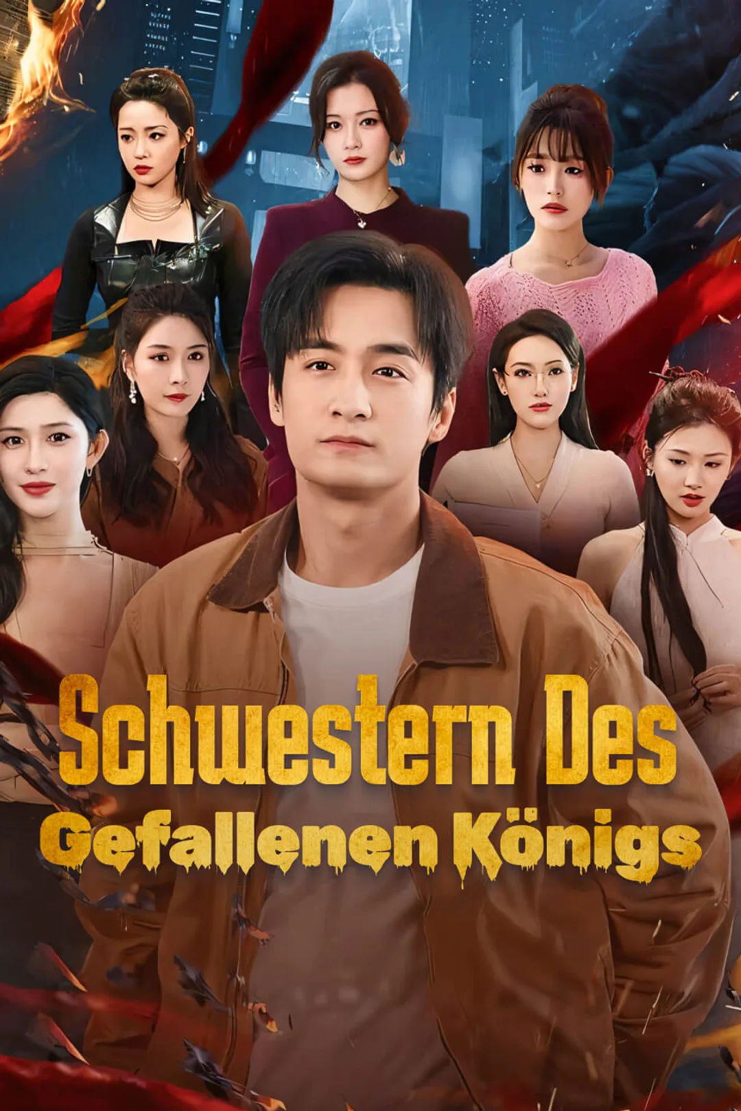 Poster von Schwestern des gefallenen Königs