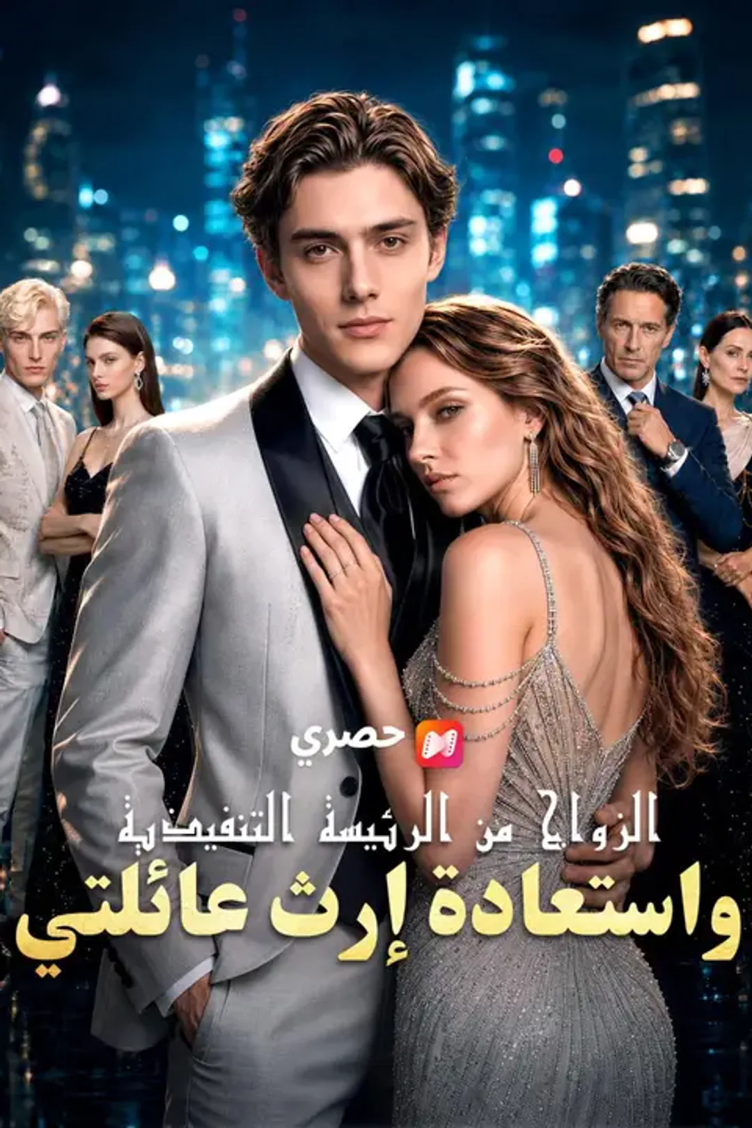 ملصق مسلسل «الزواج من الرئيسة التنفيذية واستعادة إرث عائلتي»