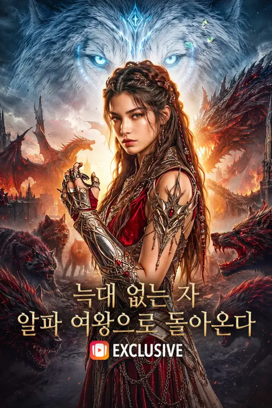 늑대 없는 자, 알파 여왕으로 돌아온다 포스터