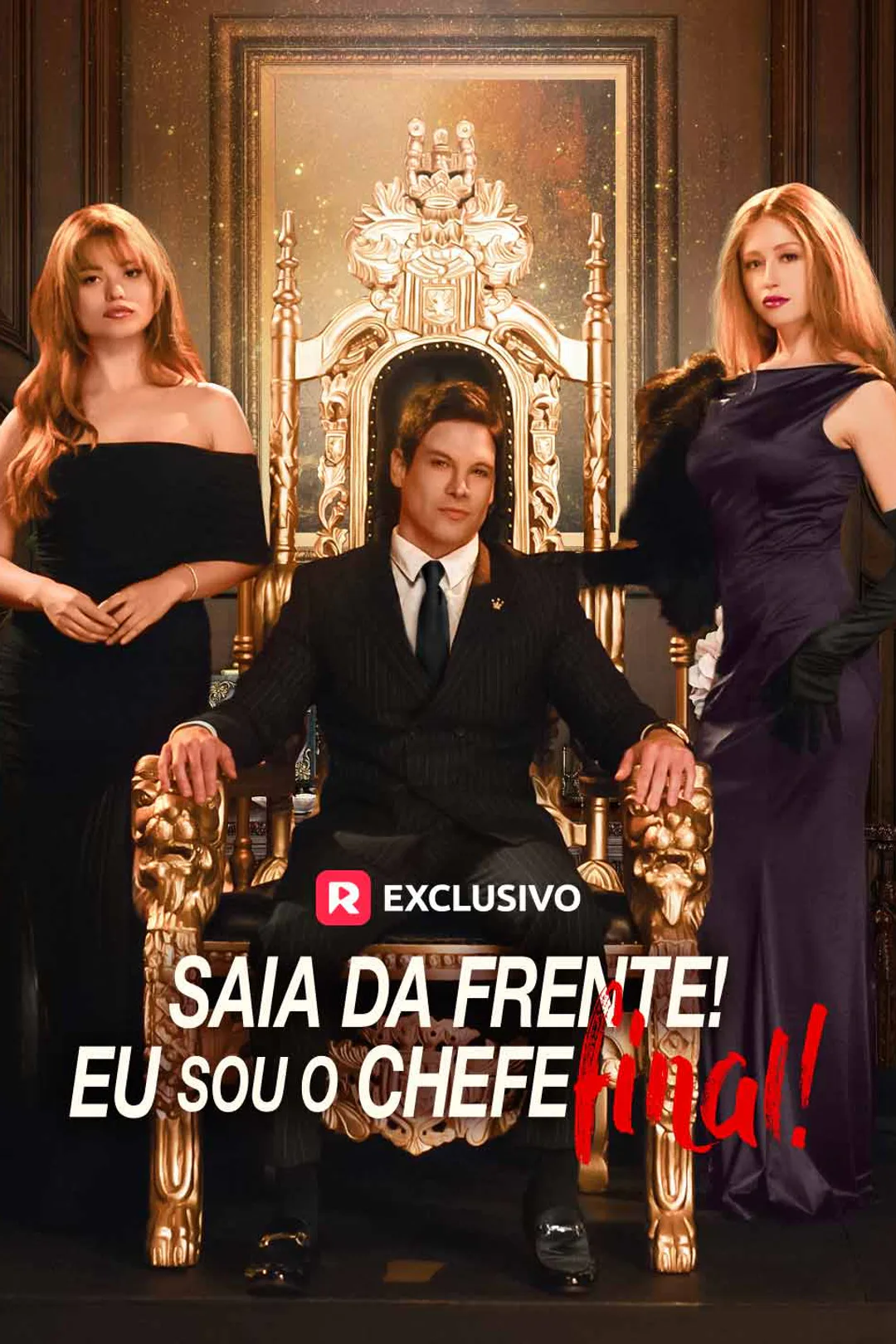 Pôster de Saia da frente! Eu sou o chefe final!