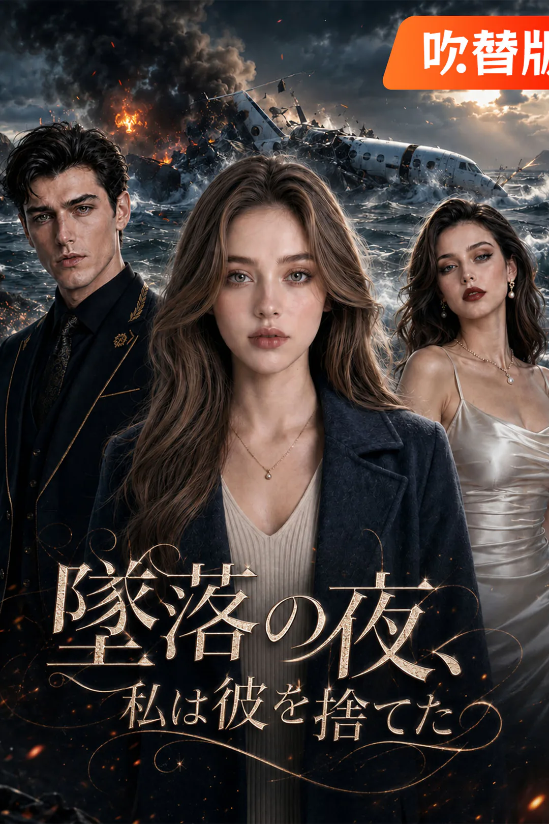 （吹替版）墜落の夜、私は彼を捨てたのポスター