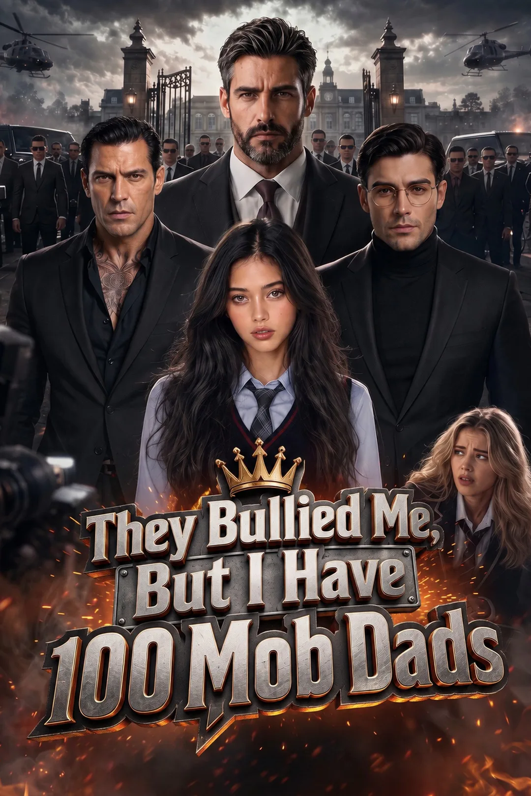 They Bullied Me, But I Have 100 Mob Dads poster