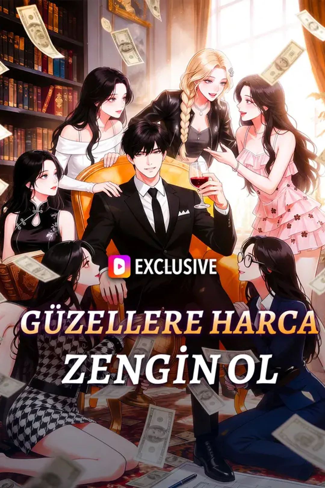Güzellere Harca, Zengin Ol afişi