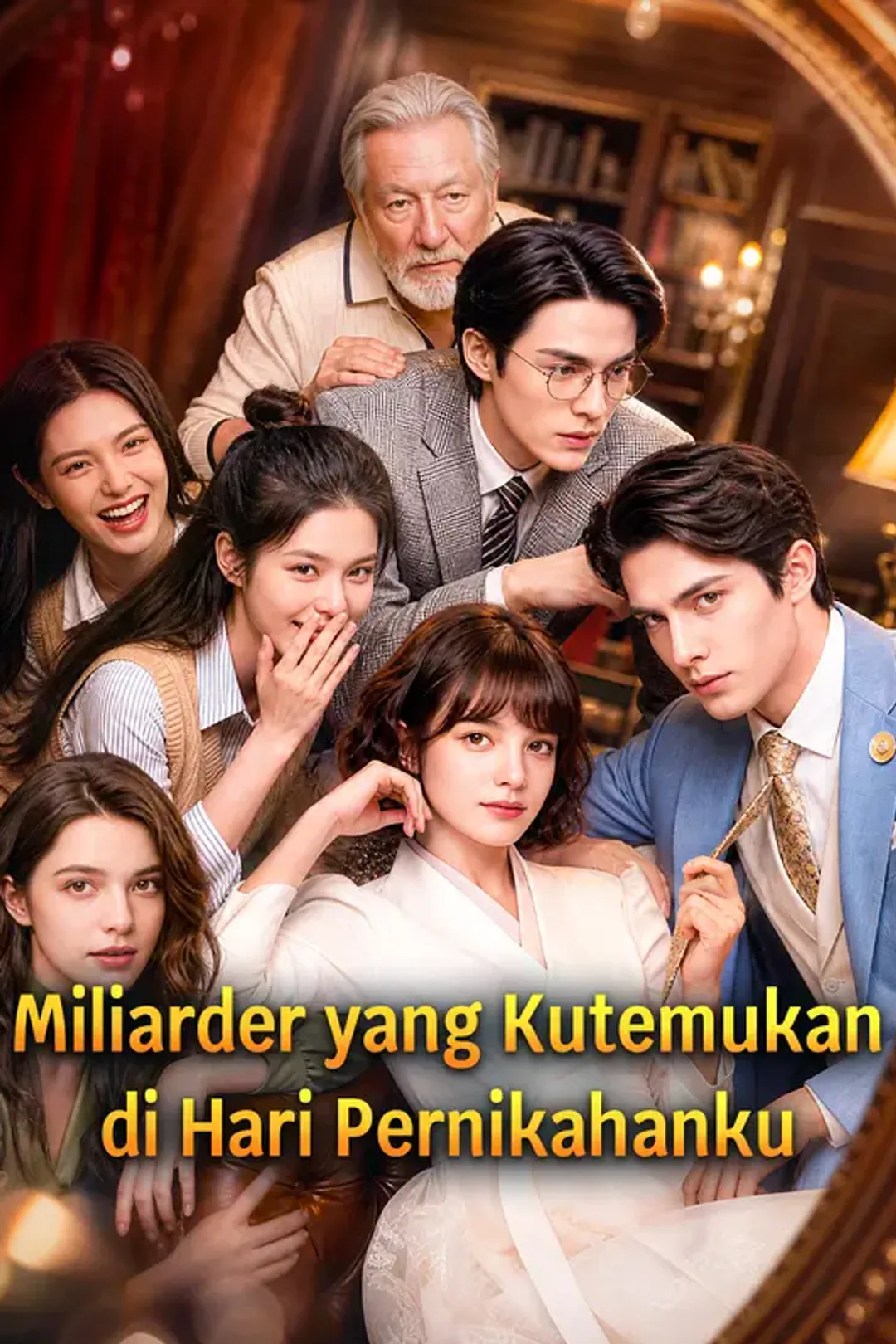 Poster Miliarder yang Kutemukan di Hari Pernikahanku