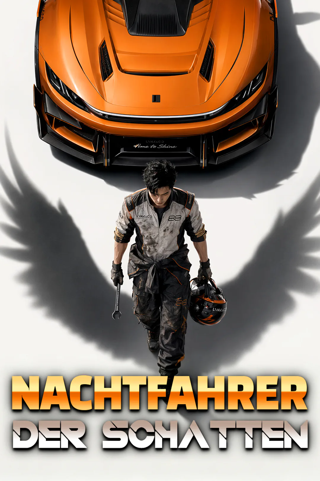 Poster von Nachtfahrer der Schatten