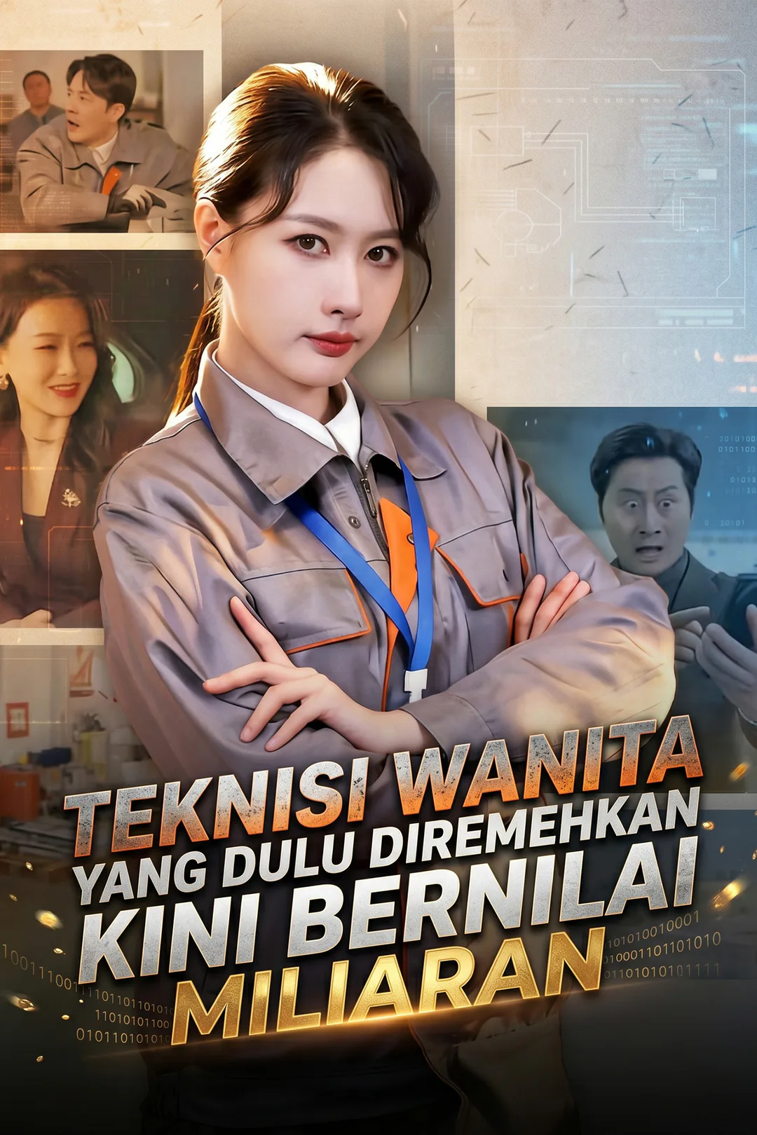 Poster Teknisi Wanita yang Dulu Diremehkan Kini Bernilai Miliaran