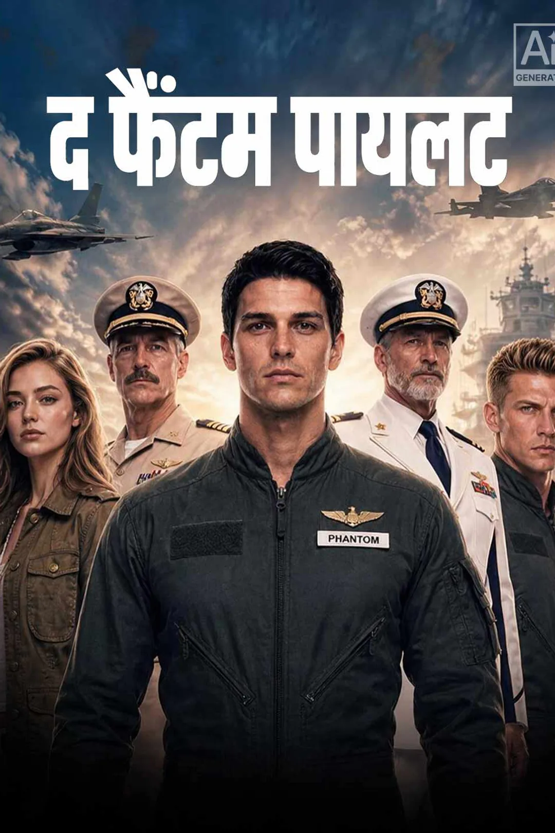 द फैंटम पायलट का पोस्टर