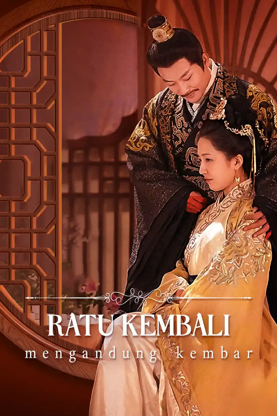 Poster Ratu kembali mengandung kembar