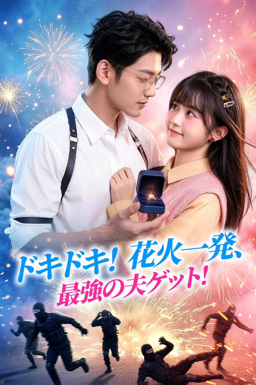 ドキドキ！花火一発、最強の夫ゲット！のポスター