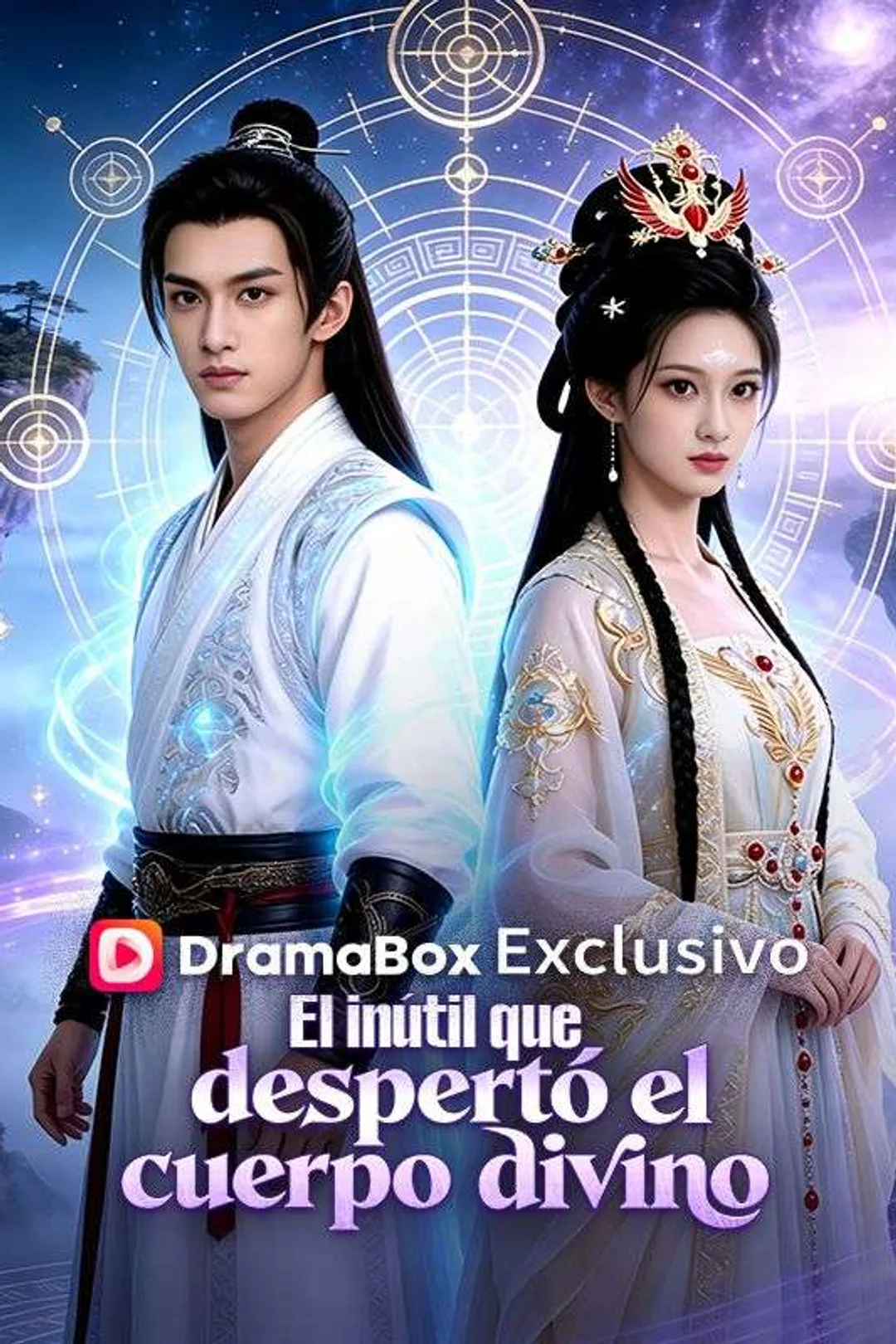Póster de El inútil que despertó el cuerpo divino