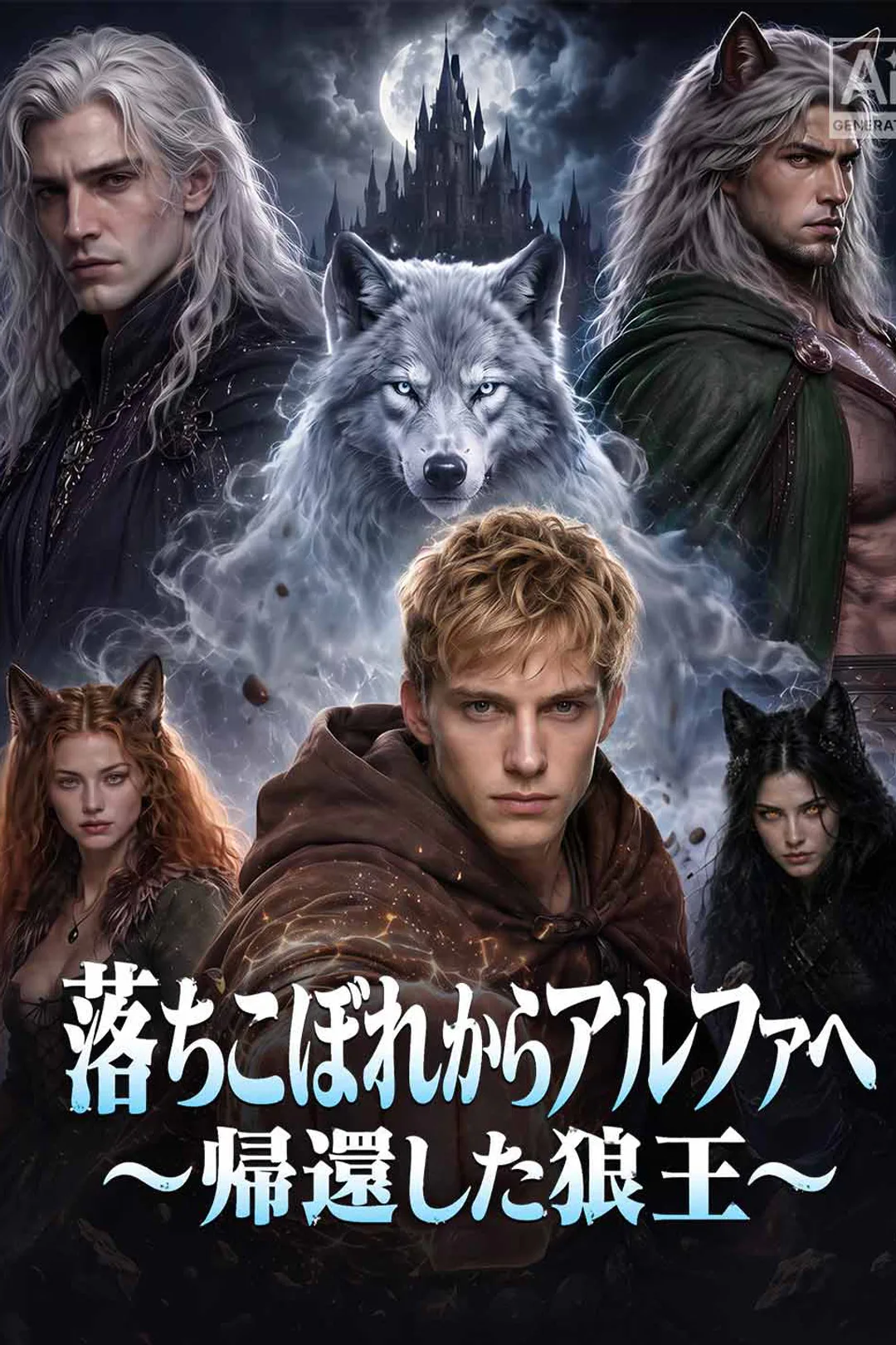 落ちこぼれからアルファへ～帰還した狼王～のポスター