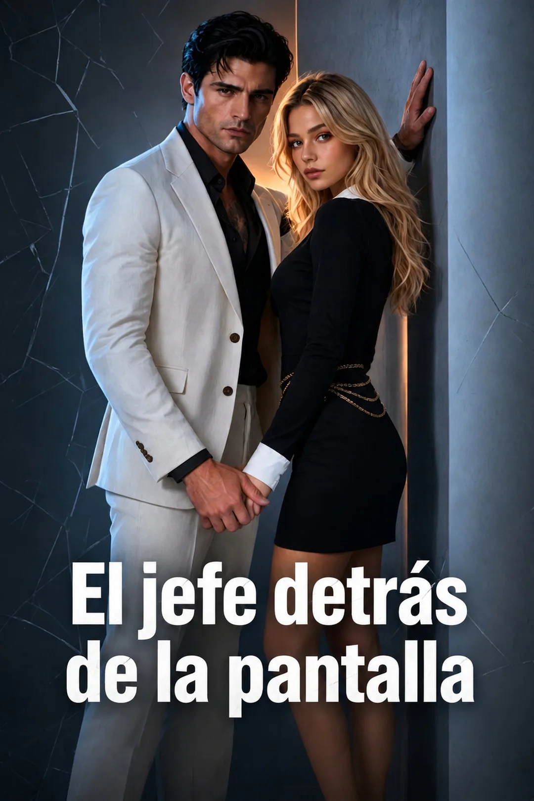Póster de El jefe detrás de la pantalla