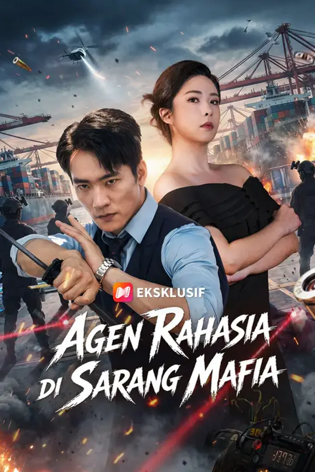 Poster Agen Rahasia di Sarang Mafia
