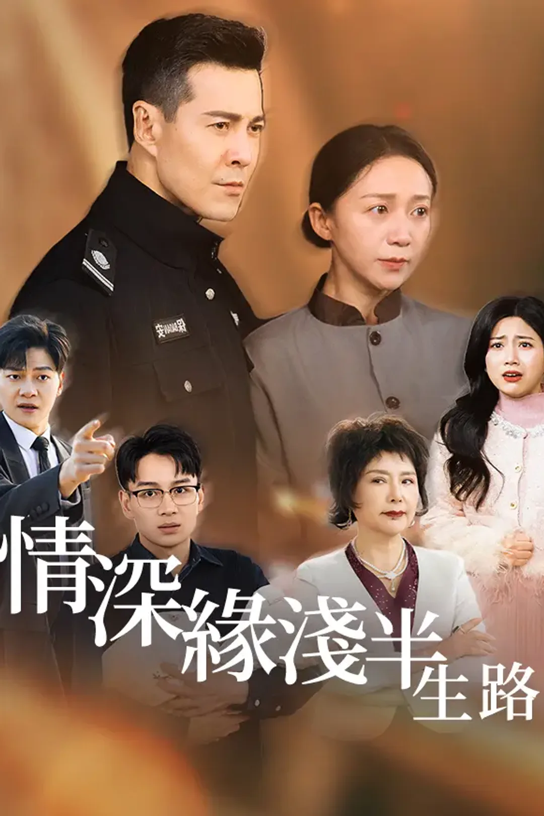 《情深緣淺半生路》海報
