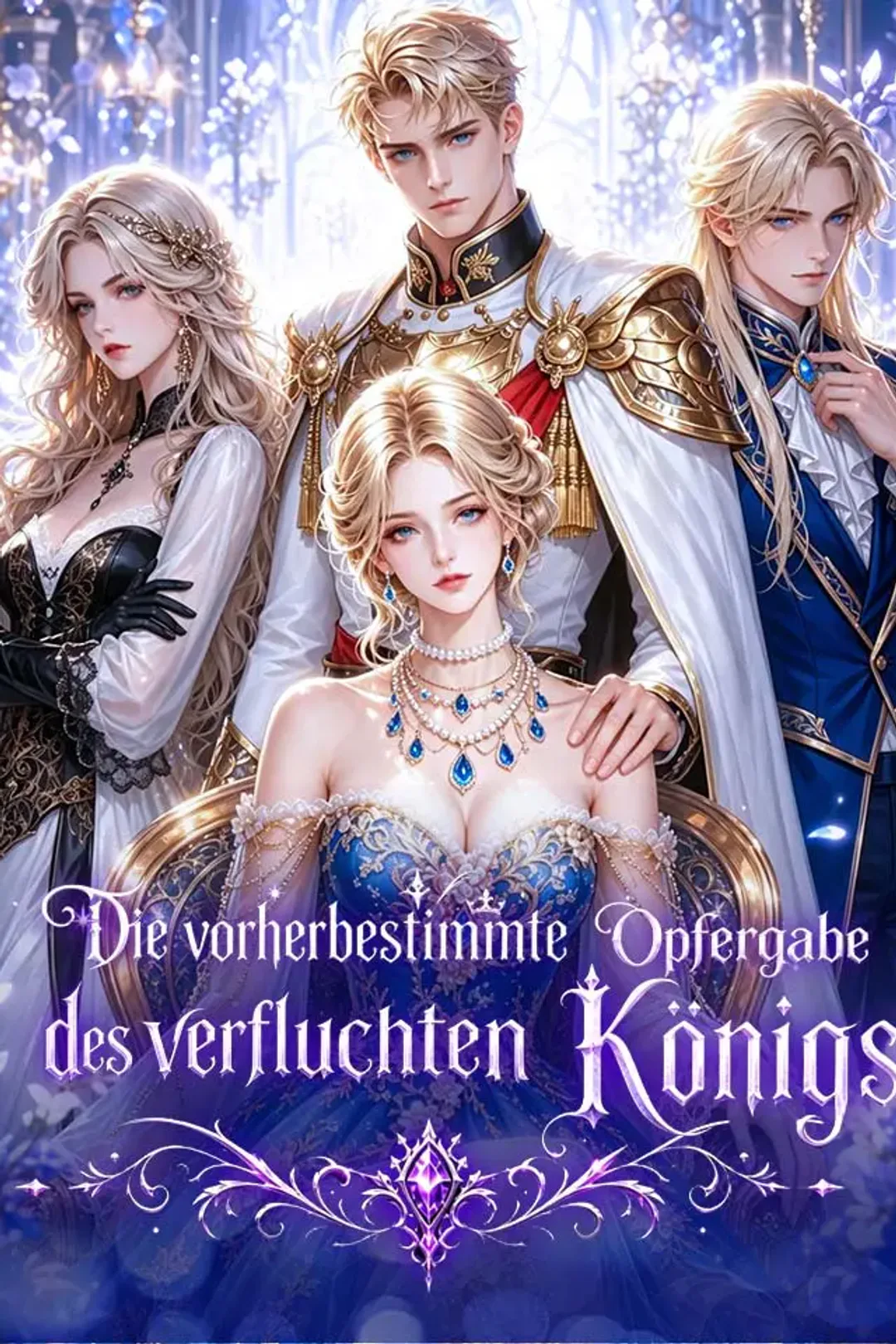 Poster von Die vorherbestimmte Opfergabe des verfluchten Königs