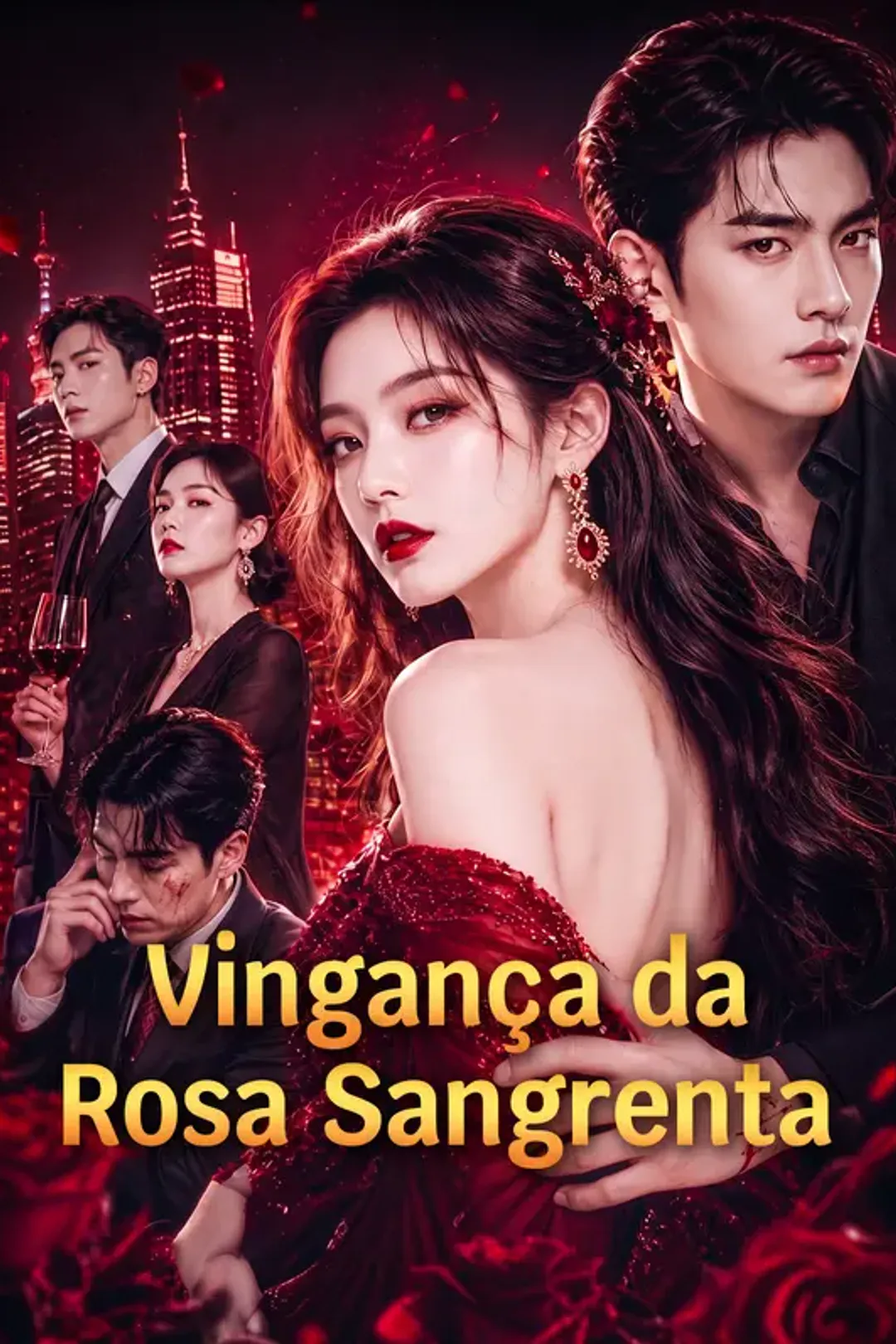 Pôster de Vingança da Rosa Sangrenta
