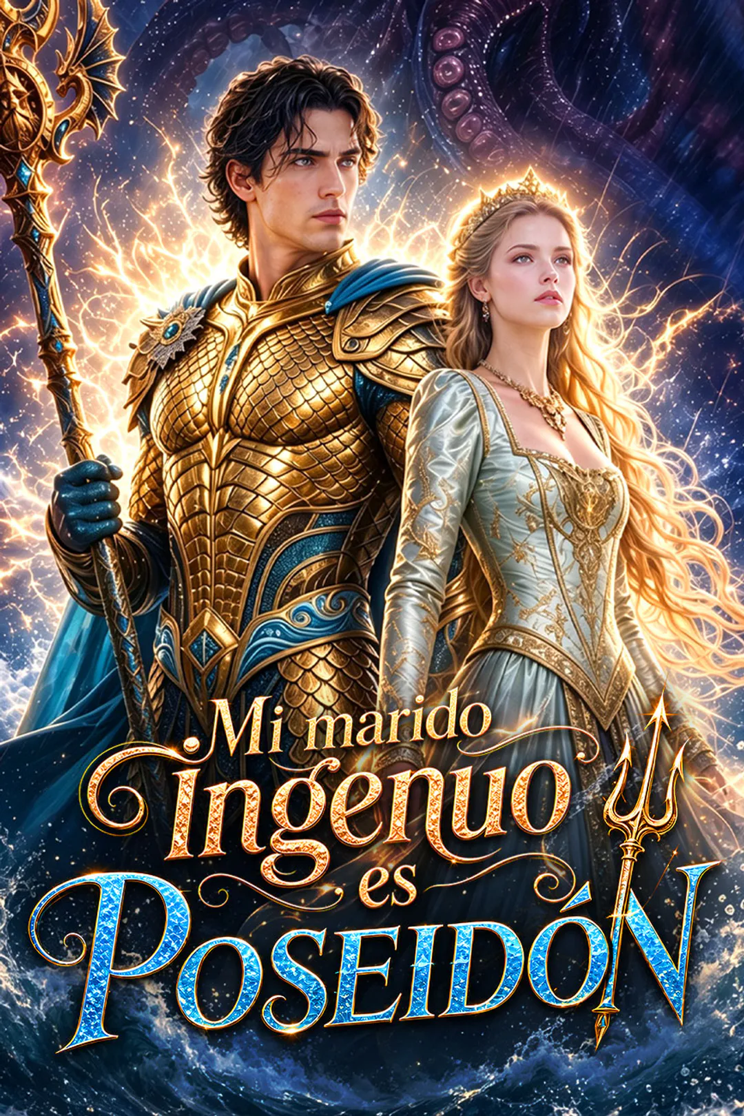 Póster de Mi marido ingenuo es Poseidón