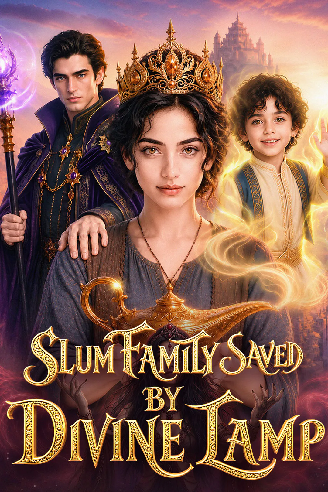 Slum Family Saved by Divine Lamp poster