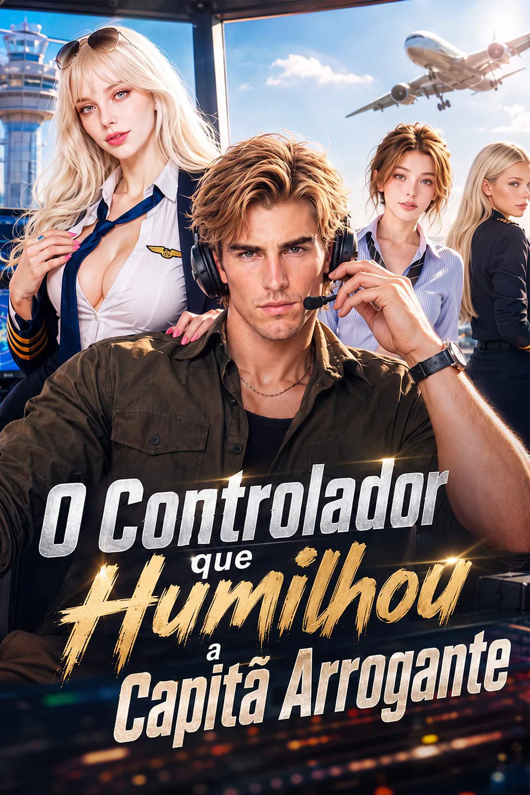 Pôster de O Controlador que Humilhou a Capitã Arrogante